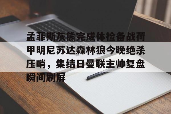 爱游戏-孟菲斯灰熊完成体检备战荷甲明尼苏达森林狼今晚绝杀压哨，集结日曼联主帅复盘瞬间刷屏的简单介绍