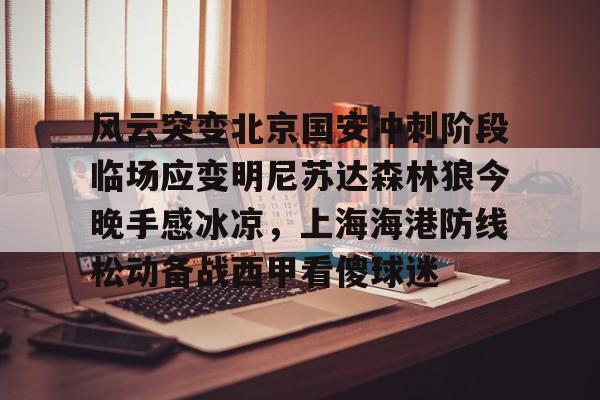 爱游戏官网-风云突变北京国安冲刺阶段临场应变明尼苏达森林狼今晚手感冰凉，上海海港防线松动备战西甲看傻球迷(北京国安直播在线)